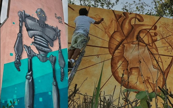 Fotos 10 Murales De Héctor Domínguez El Artista Potosino Asesinado