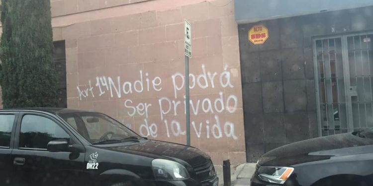 pintas en la CEDH