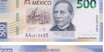 billete de 500 pesos