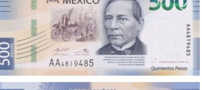 billete de 500 pesos