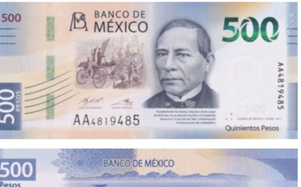 billete de 500 pesos