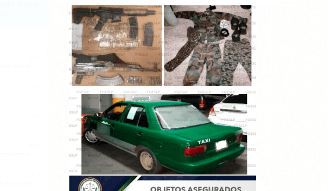 detenidos SLP