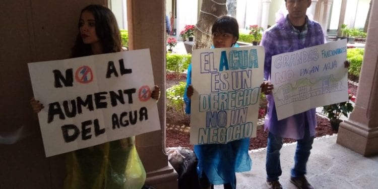 aumento al agua