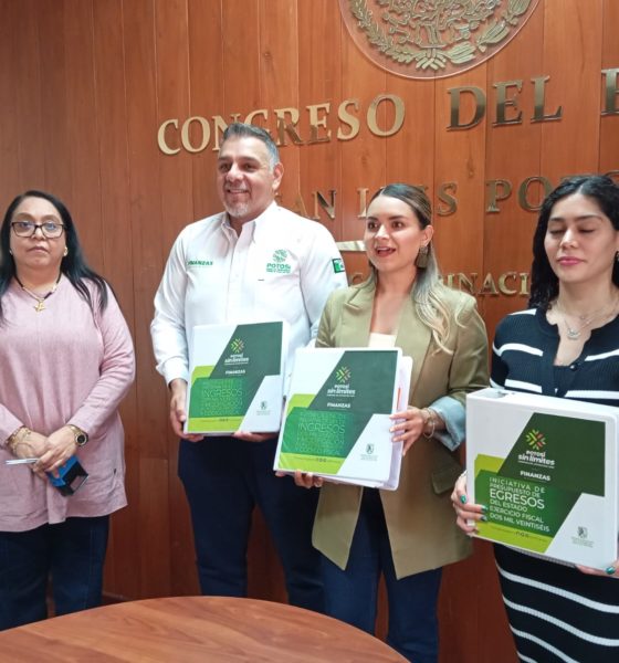 gobierno entrega paquete económico al congreso en slp el presupuesto es de mas de 70 mil millones de pesos
